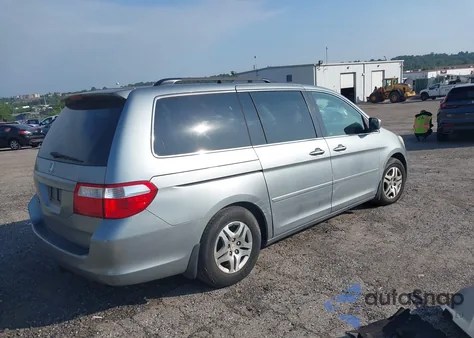 2006 Honda Odyssey Ex-L z USA, uszkodzony, nr VIN 5FNRL38756B056754